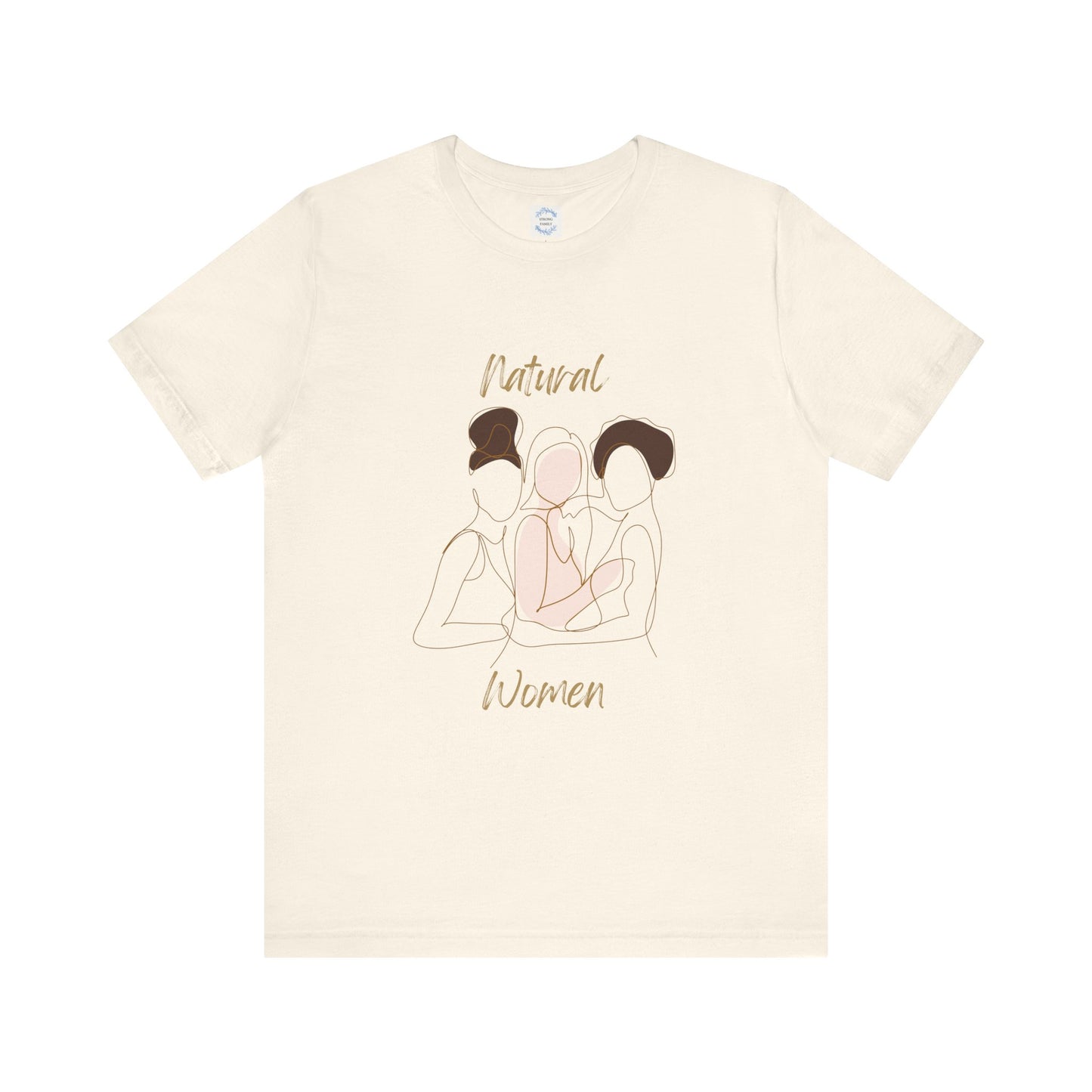 Natural Woman Friends Short Sleeve T-Shirt