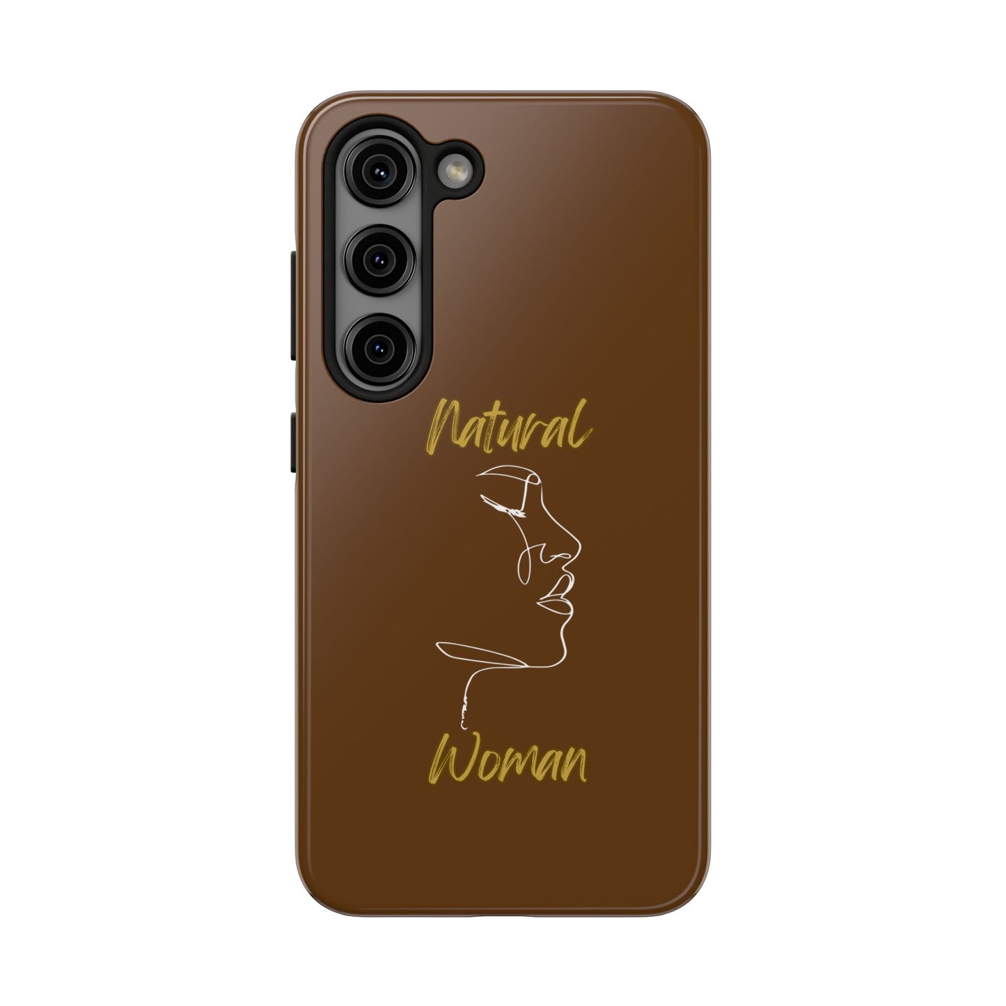 Natural Woman Timeless (WL)Tough Phone Cases BROWN