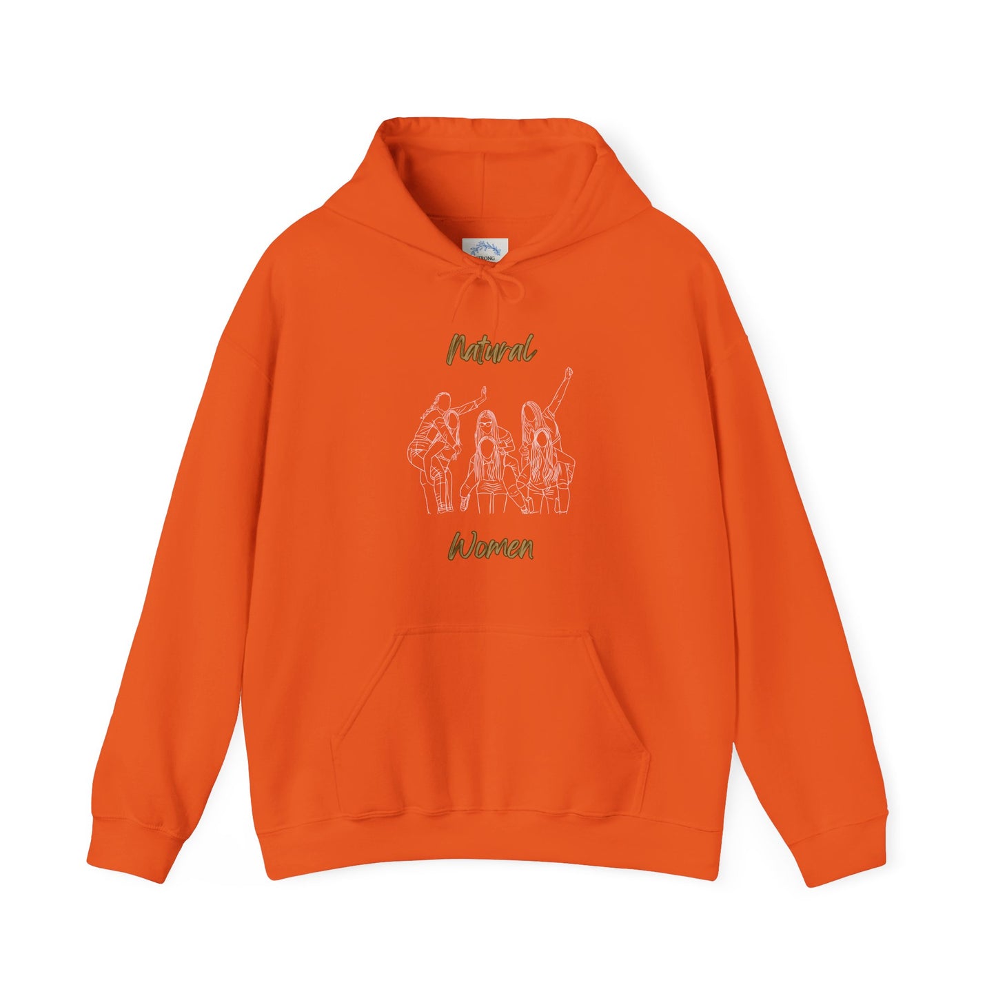 Natural Women Piggy Back (WL) Hoodie