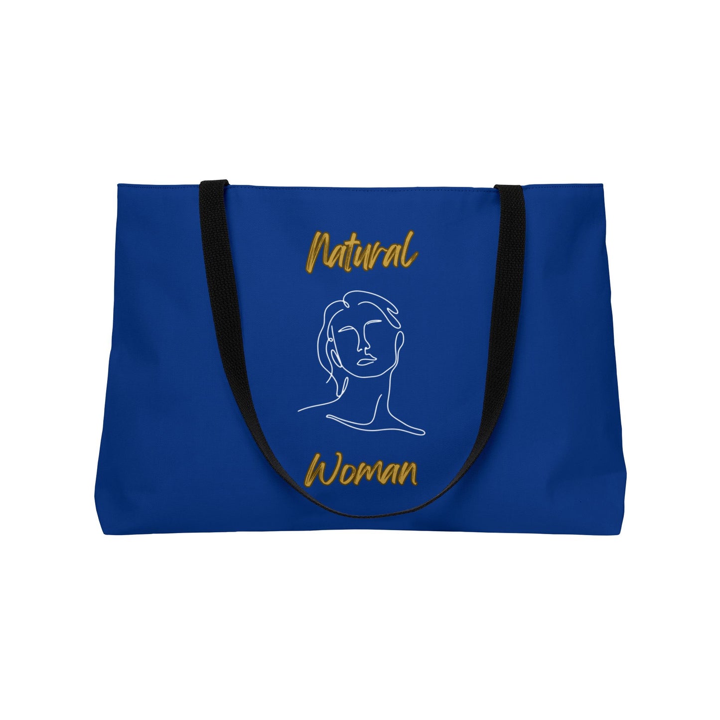 Natural Woman Hello (WL) Weekender Tote Bag DARK BLUE