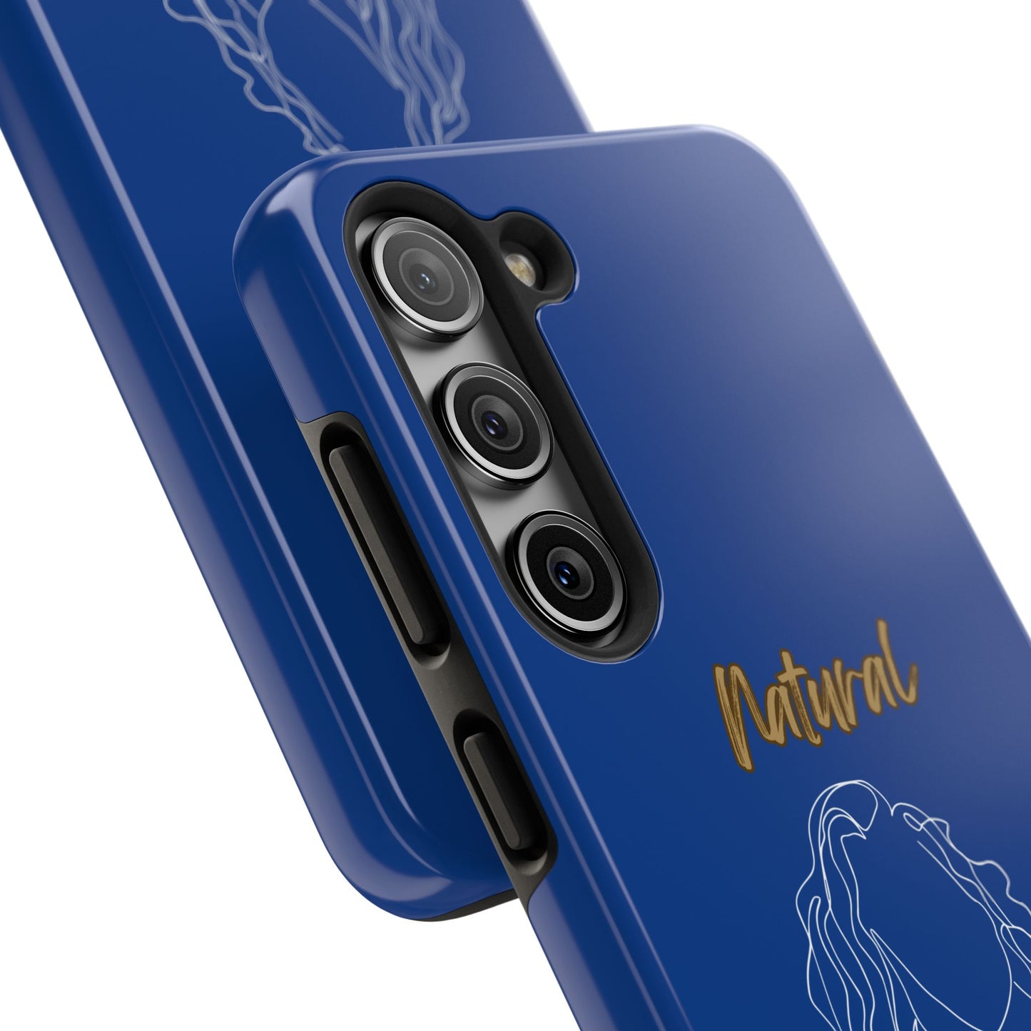 Natural Woman Relaxed (WL) Tough Phone Cases DARK BLUE