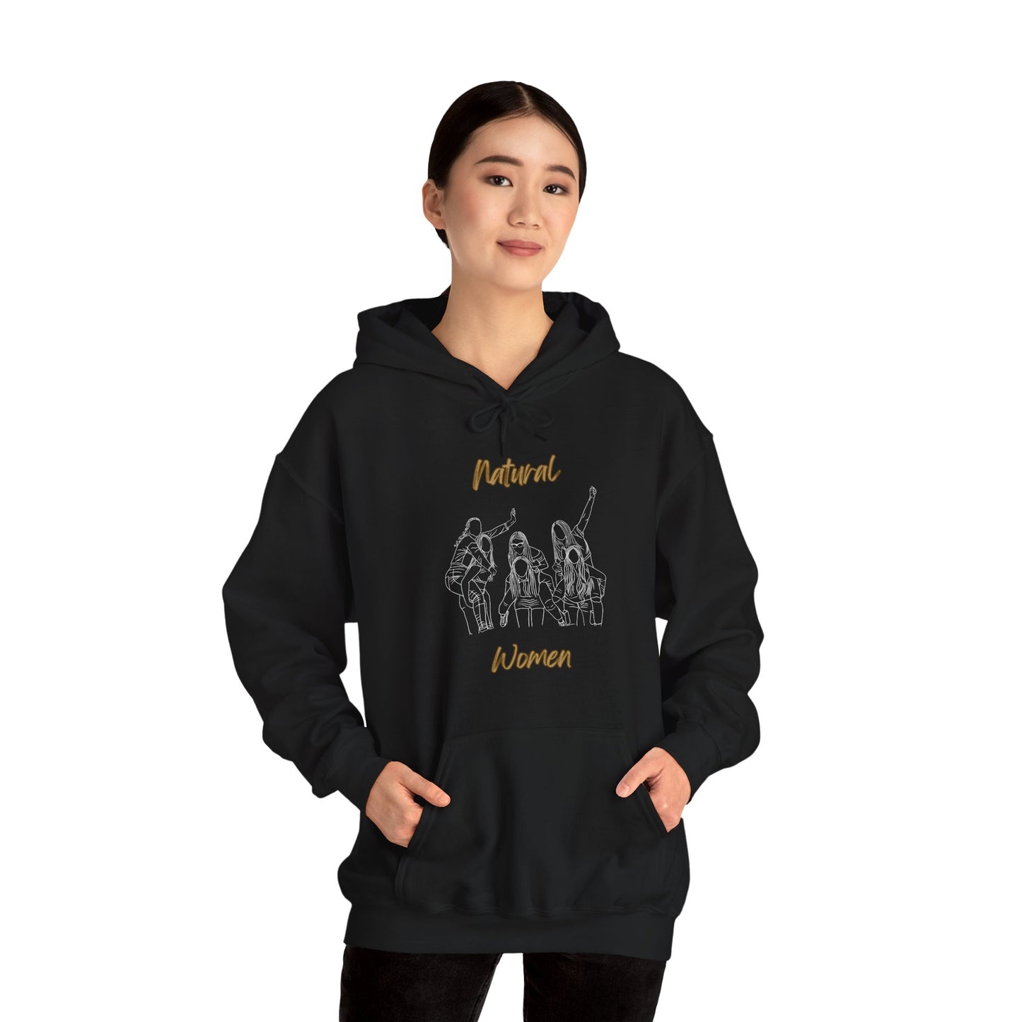 Natural Women Piggy Back (WL) Hoodie