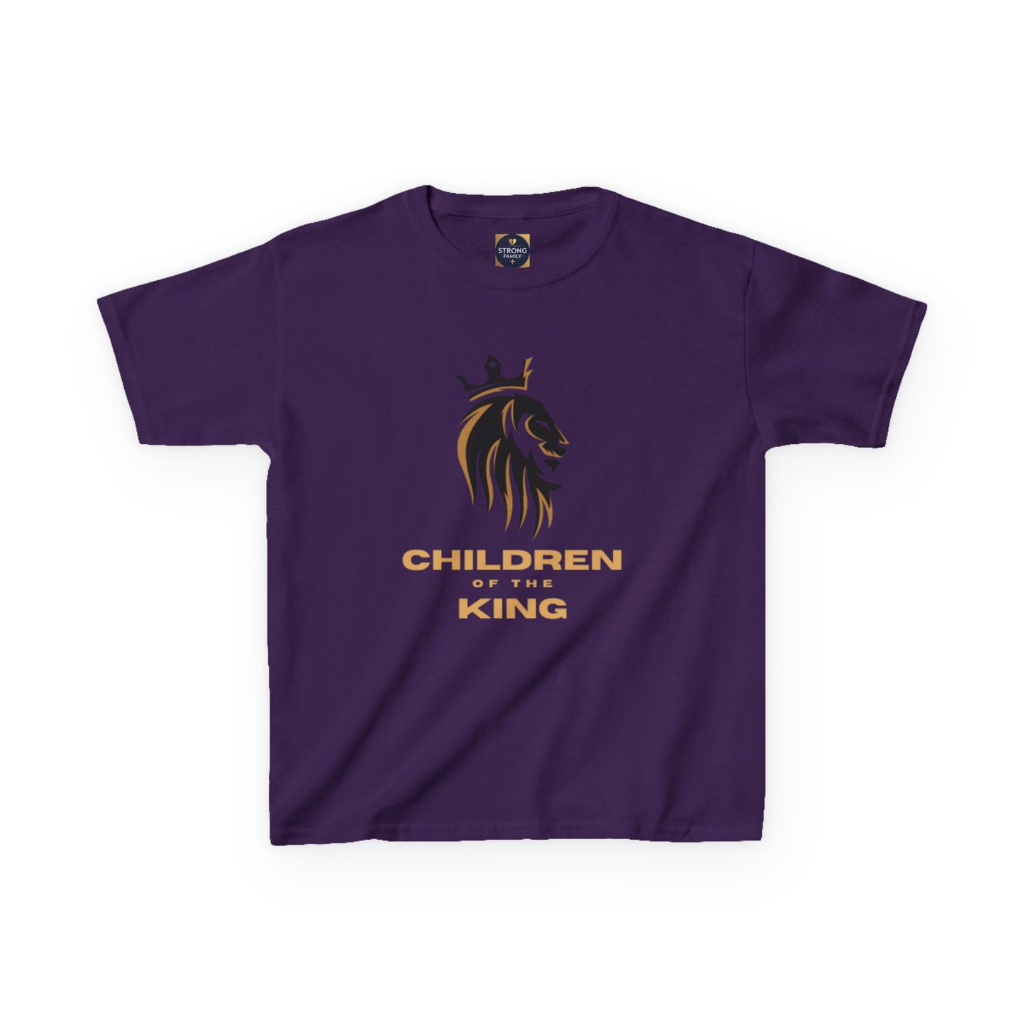 Children of the King Inspirational Kids Cotton T-Shirt (BL)