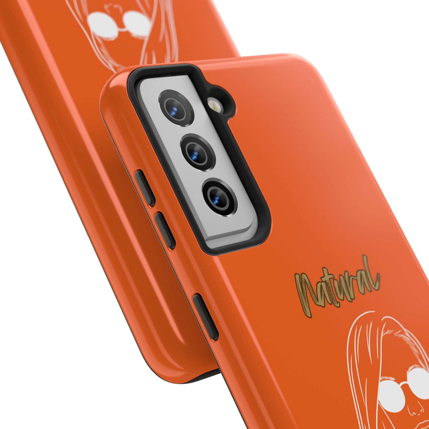 Natural Woman Shades (WL)Tough Phone Cases ORANGE