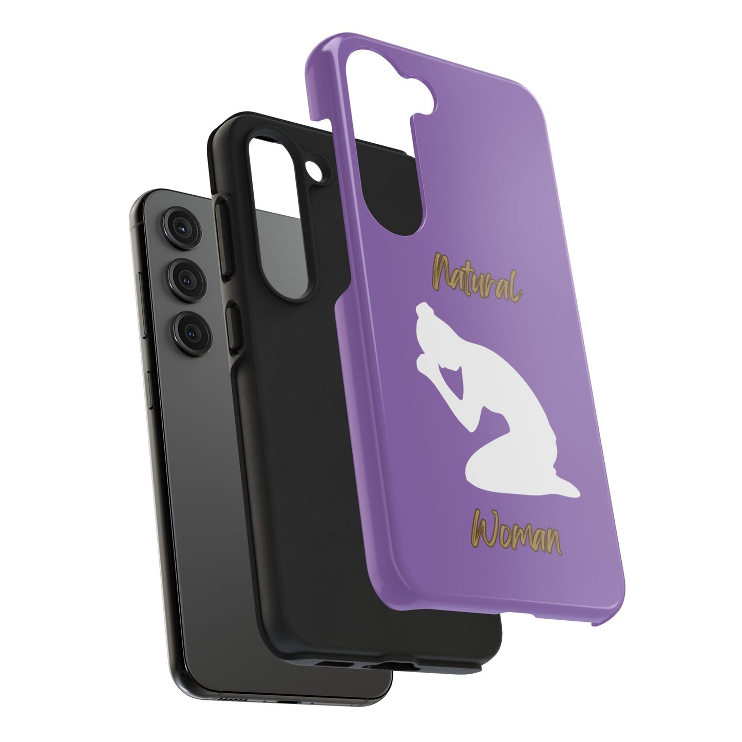 Natural Woman Pray (WL) Tough Phone Cases LIGHT PURPLE