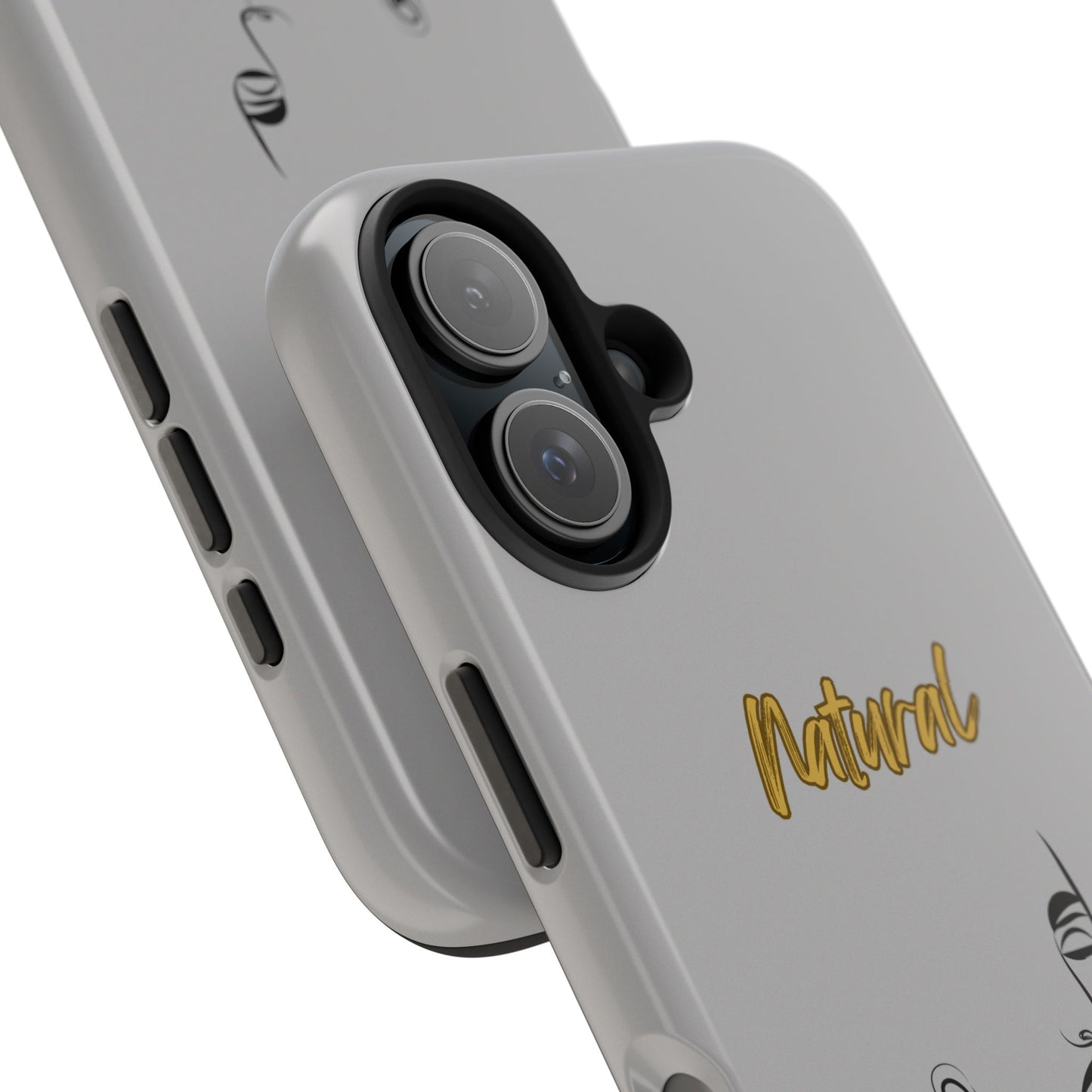 Natural Woman Music In My Soul (BL)Tough Phone Cases LIGHT GREY