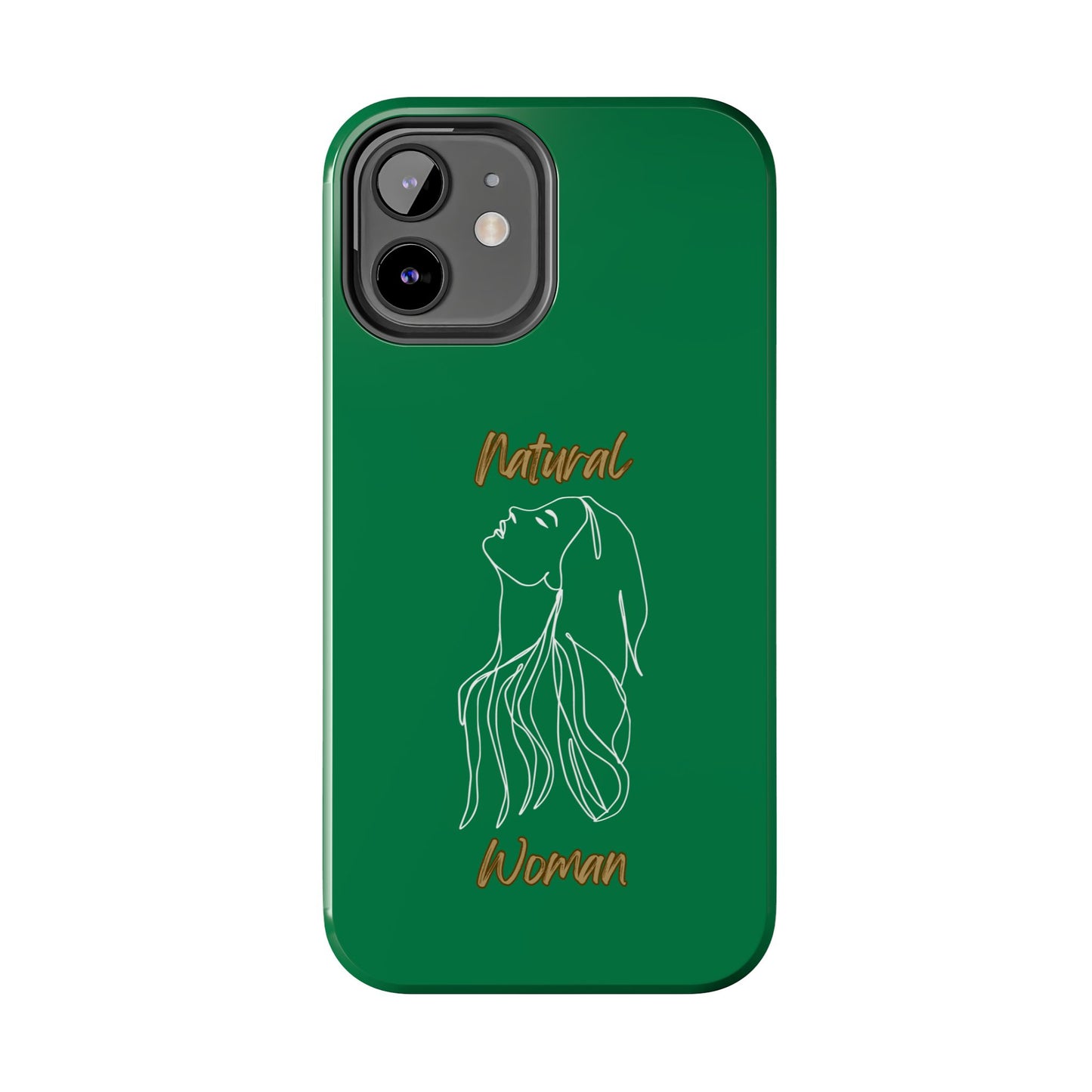 Natural Woman Appreciation (WL)Tough Phone Cases DARK GREEN