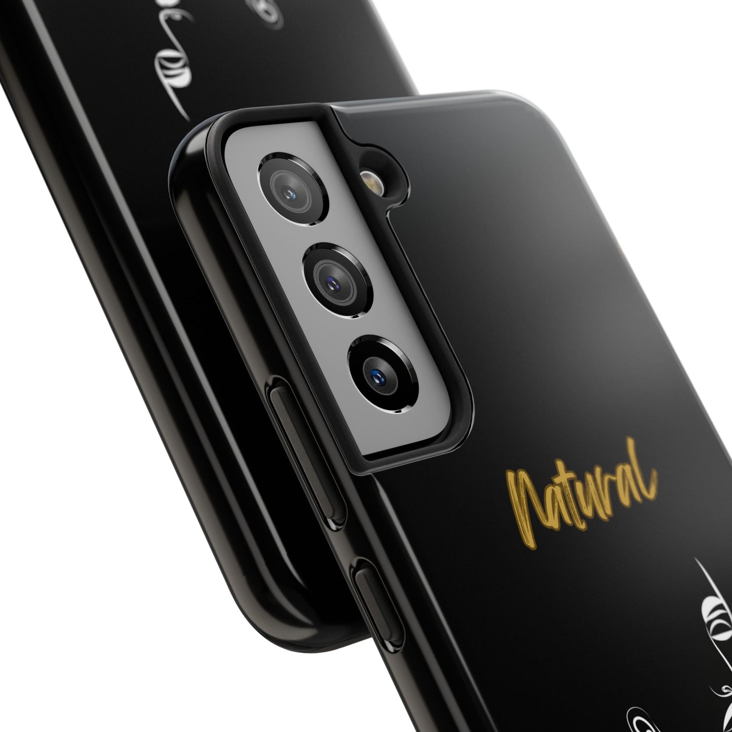 Natural Woman Music In My Soul (WL)Tough Phone Cases BLACK