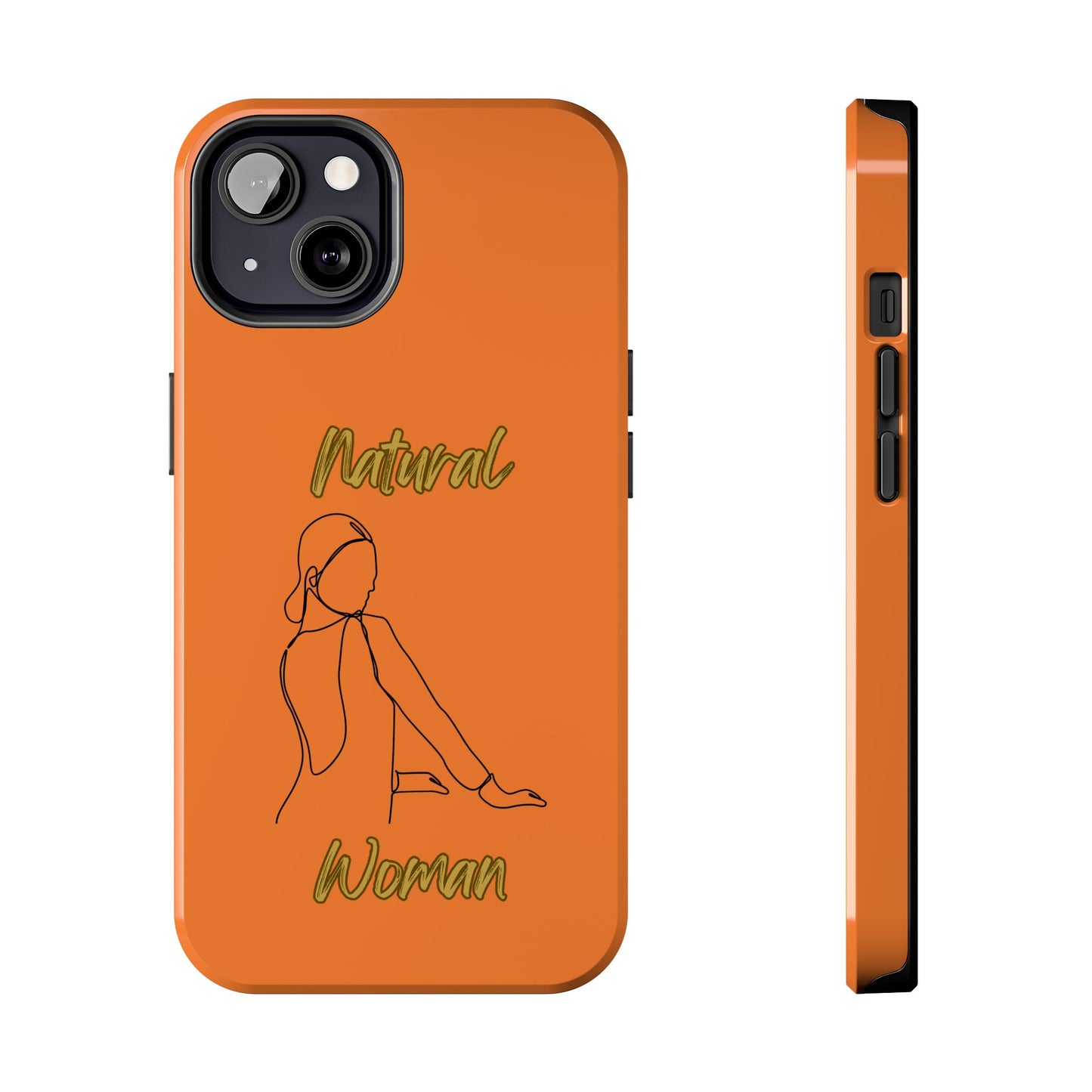 Natural Woman Hands Free (BL)Tough Phone Cases CRUSTA