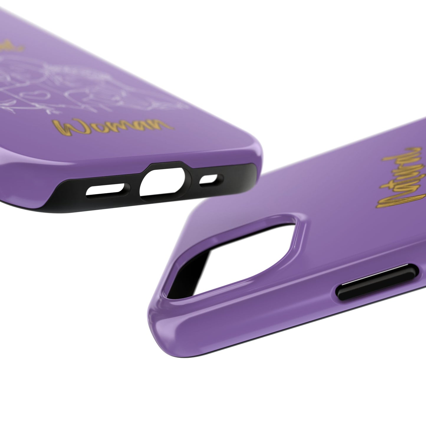 Natural Woman Me & My Girls (WL)Tough Phone Cases LIGHT PURPLE