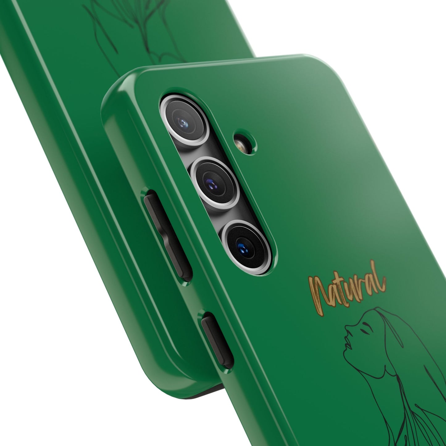 Natural Woman Appreciation (BL) Tough Phone Cases DARK GREEN