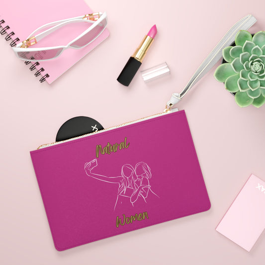 Natural Women Friends Selfie (WL) Clutch Bag PINK