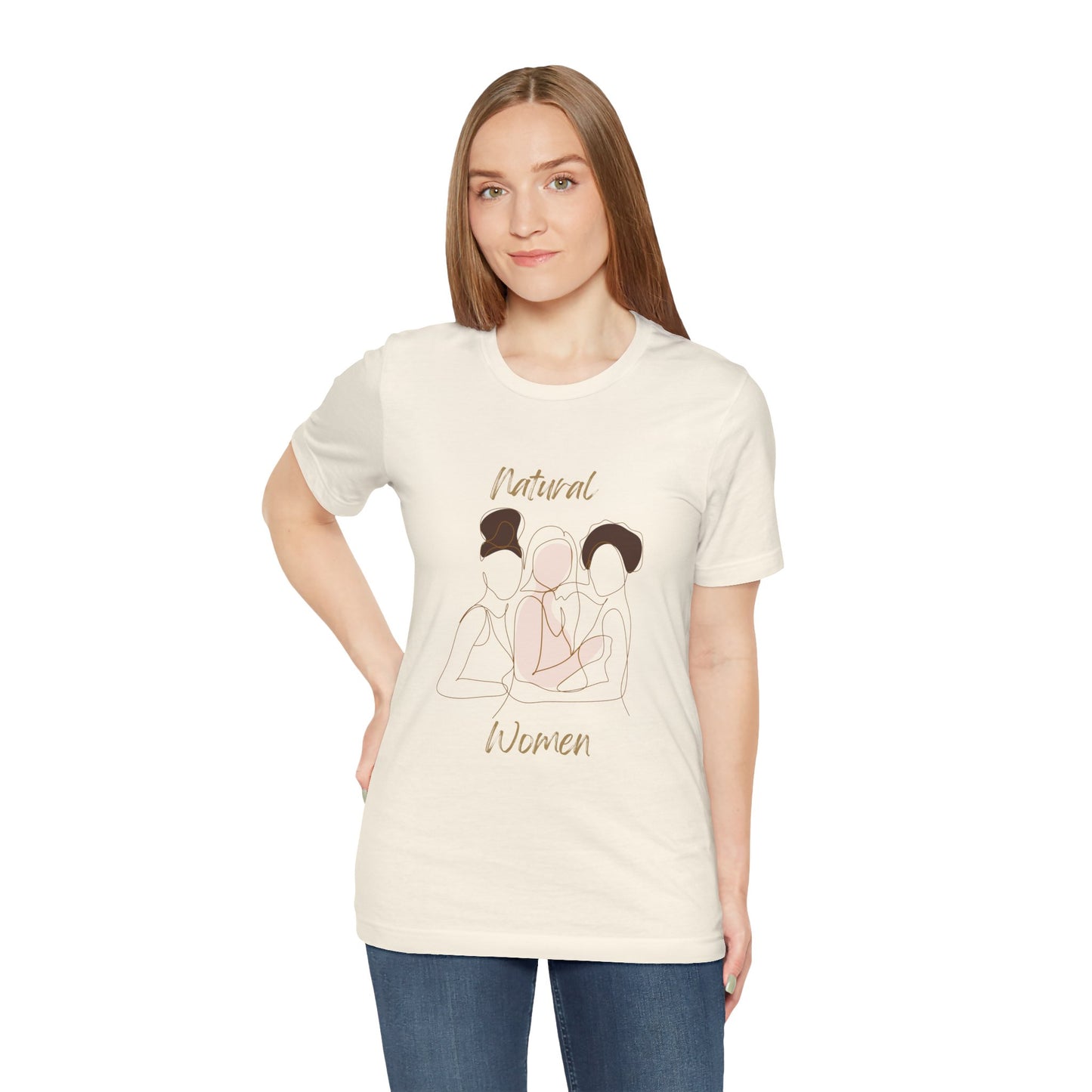 Natural Woman Friends Short Sleeve T-Shirt