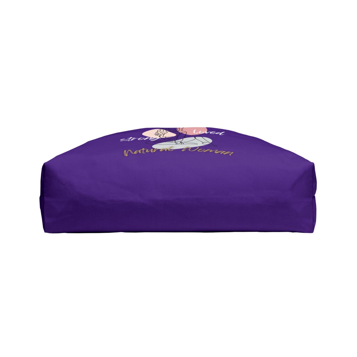 Natural Woman Strong Confident Loved (WL) Weekender Tote Bag PURPLE