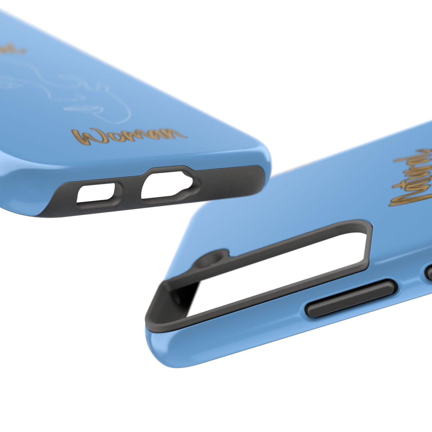 Natural Woman Looking (WL) Tough Phone Cases LIGHT BLUE