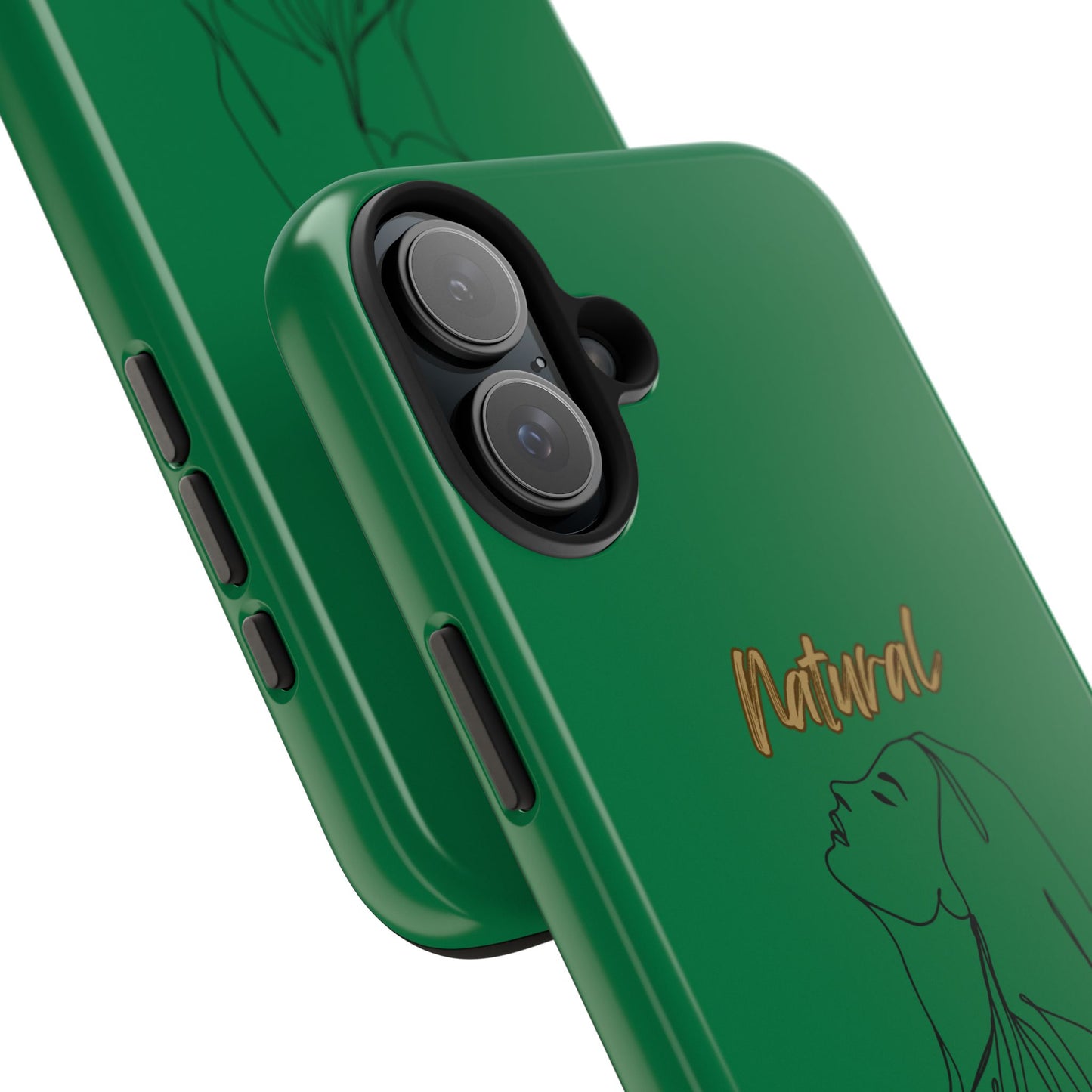 Natural Woman Appreciation (BL) Tough Phone Cases DARK GREEN