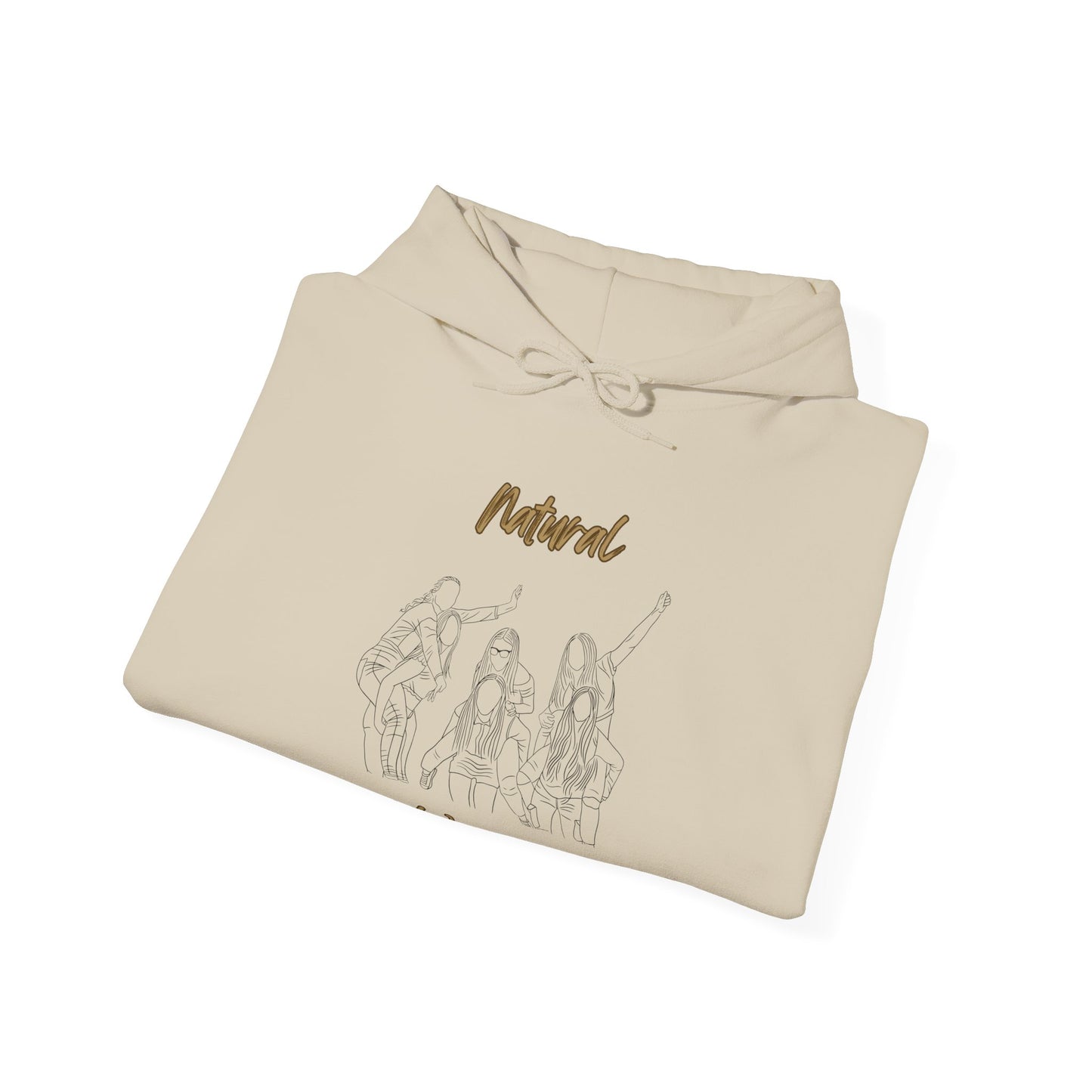 Natural Women Piggy Back (BL) Hoodie