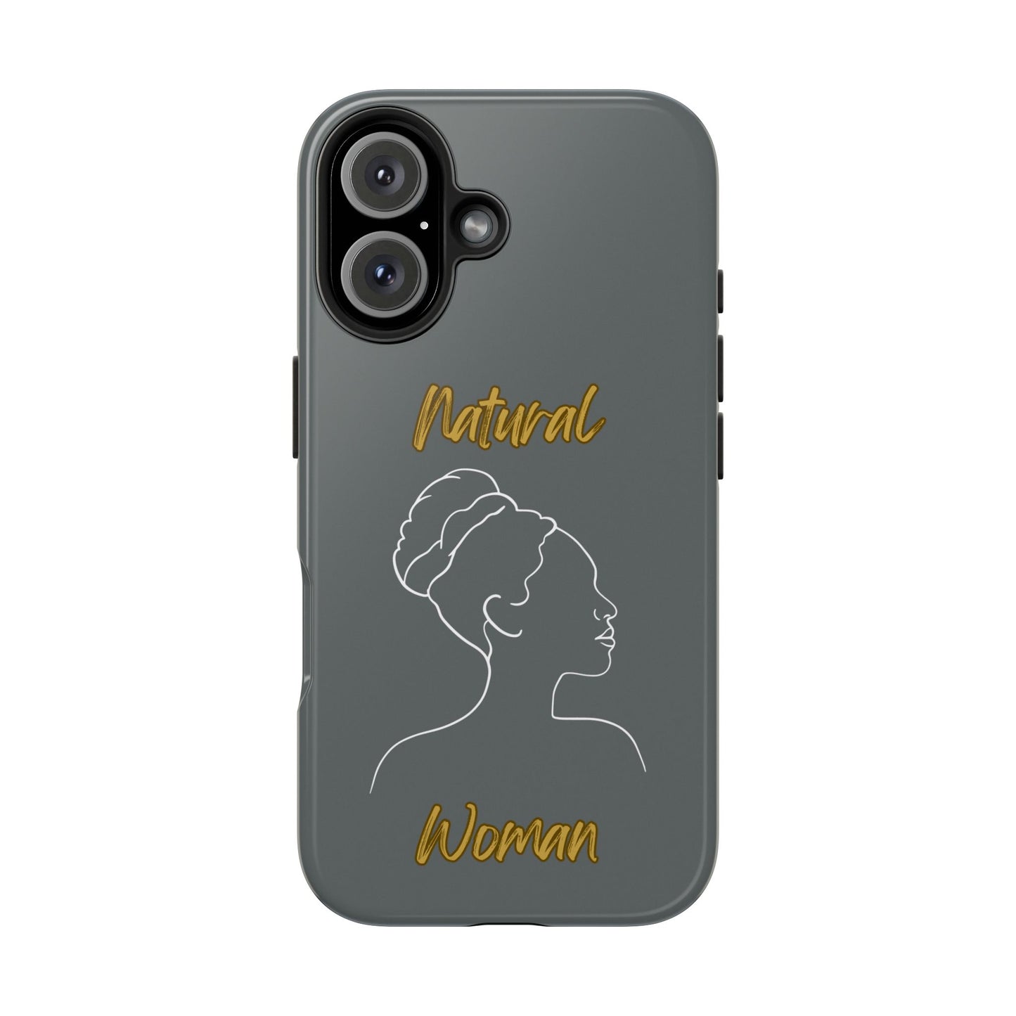 Natural Woman Mixed (WL)Tough Phone Cases DARK GREY