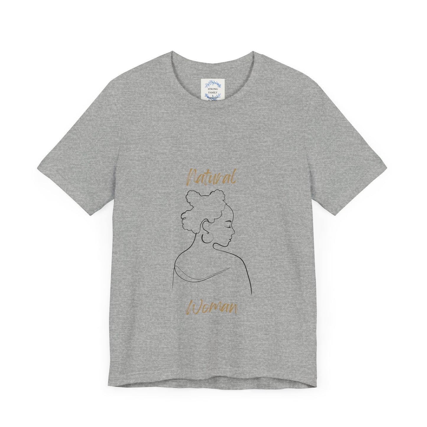 Natural Woman Twists (BL) Short Sleeve T-Shirt