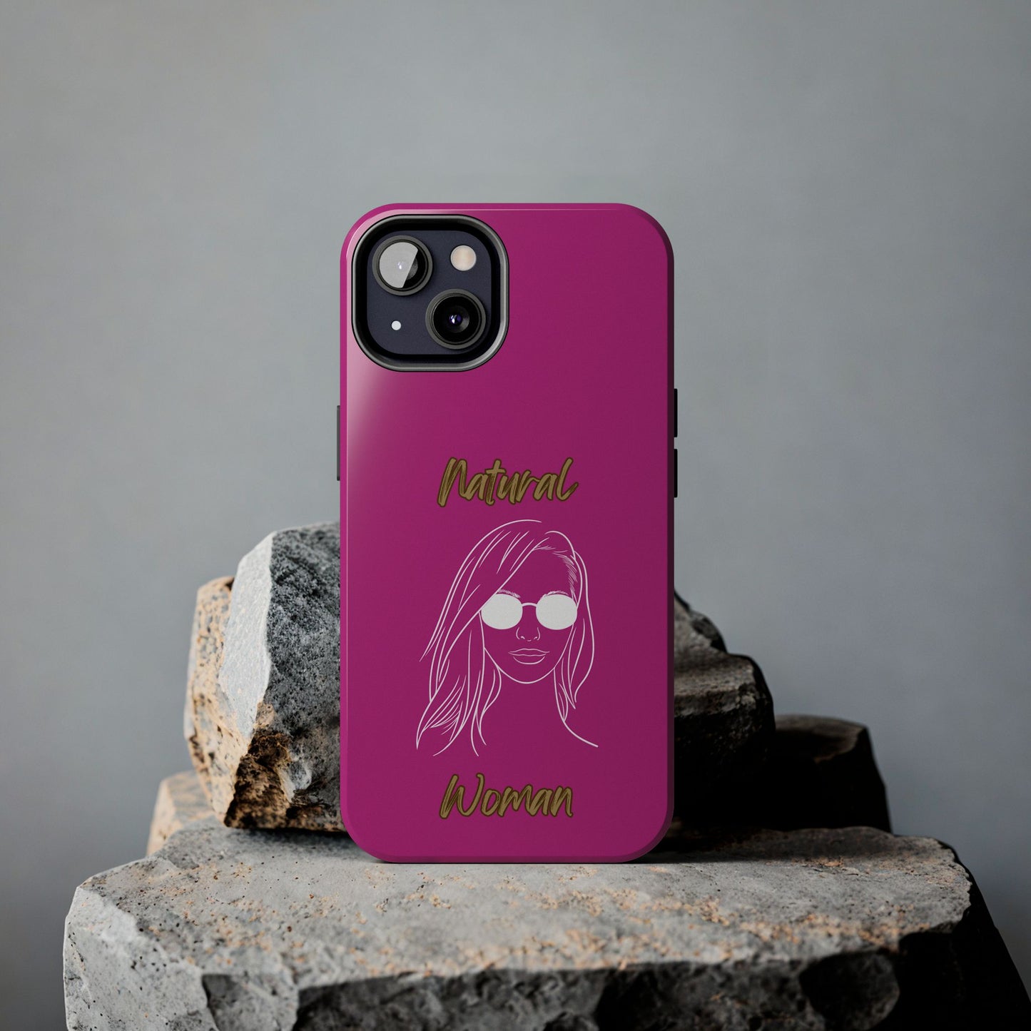 Natural Woman Shades (WL)Tough Phone Cases PINK