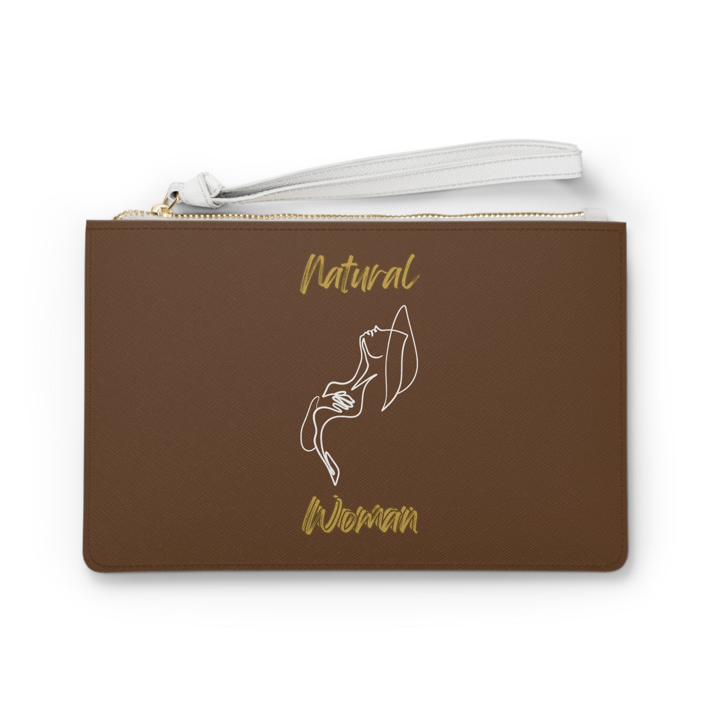 Natural Woman Free (WL) Clutch Bag BROWN