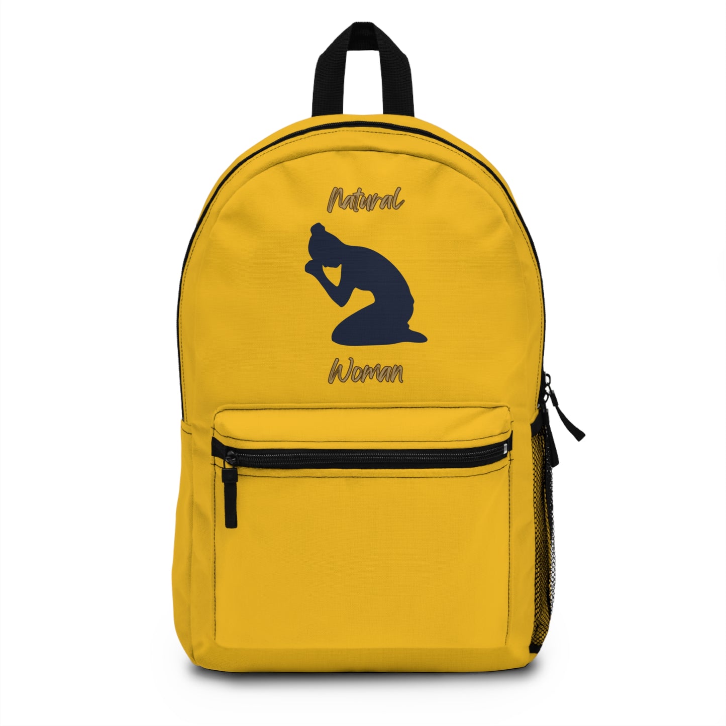 Natural Woman Pray (BL) Backpack YELLOW