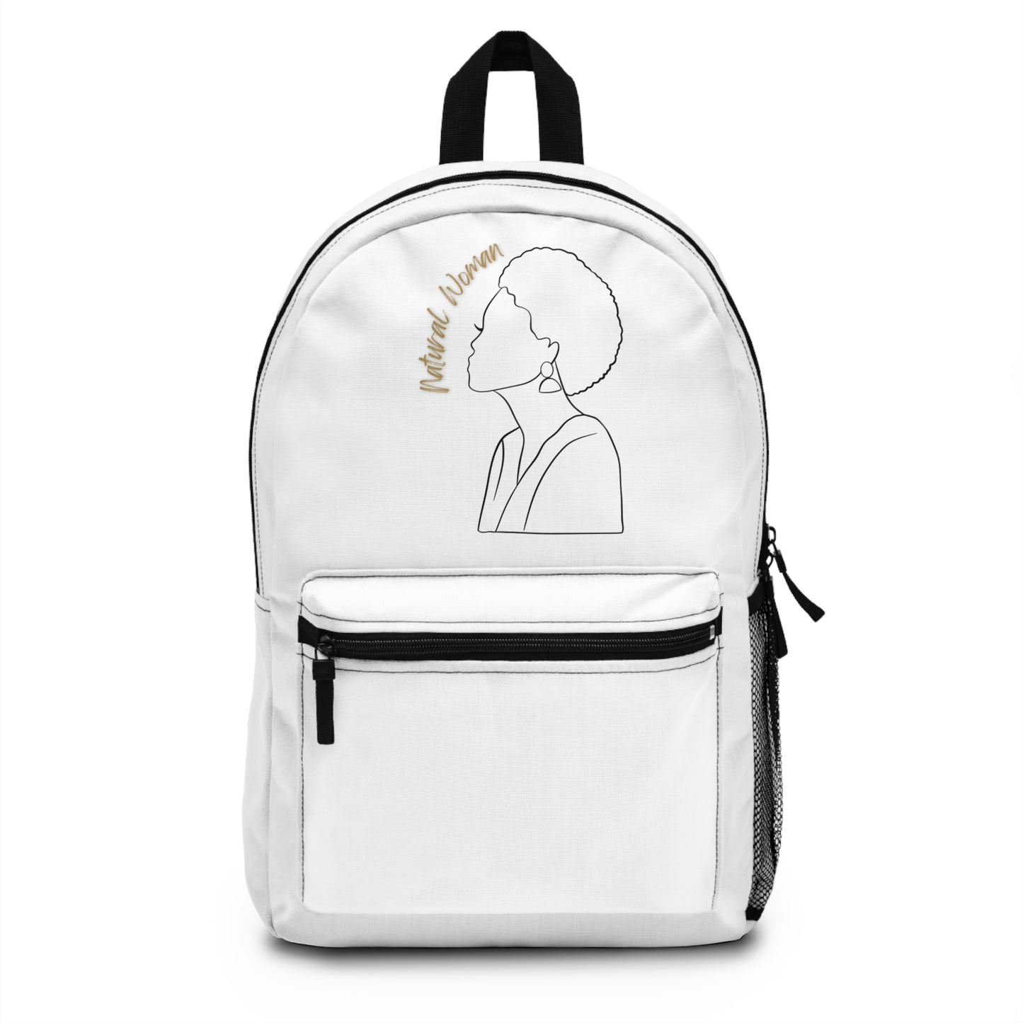 Natural Woman Sm Fro (BL) Backpack WHITE