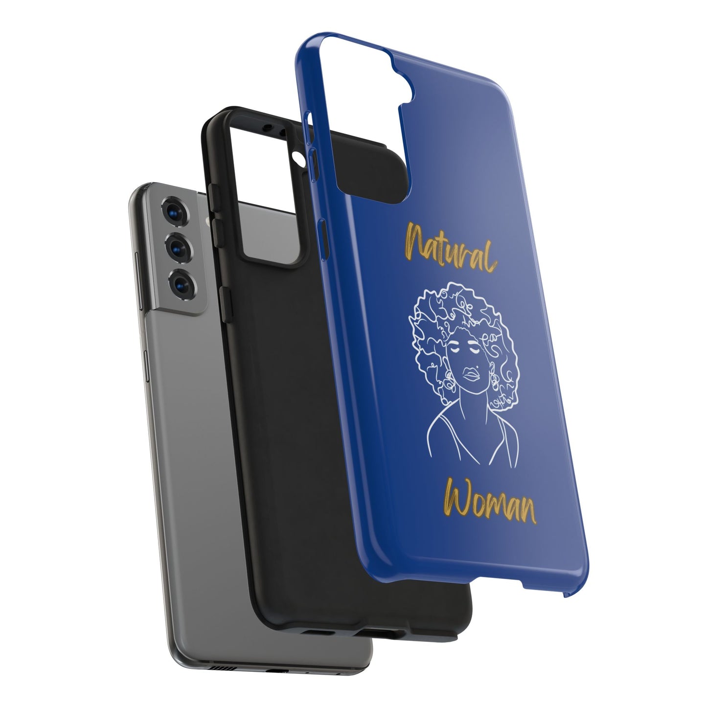 Natural Woman All About Me (WL)Tough Phone Cases DARK BLUE