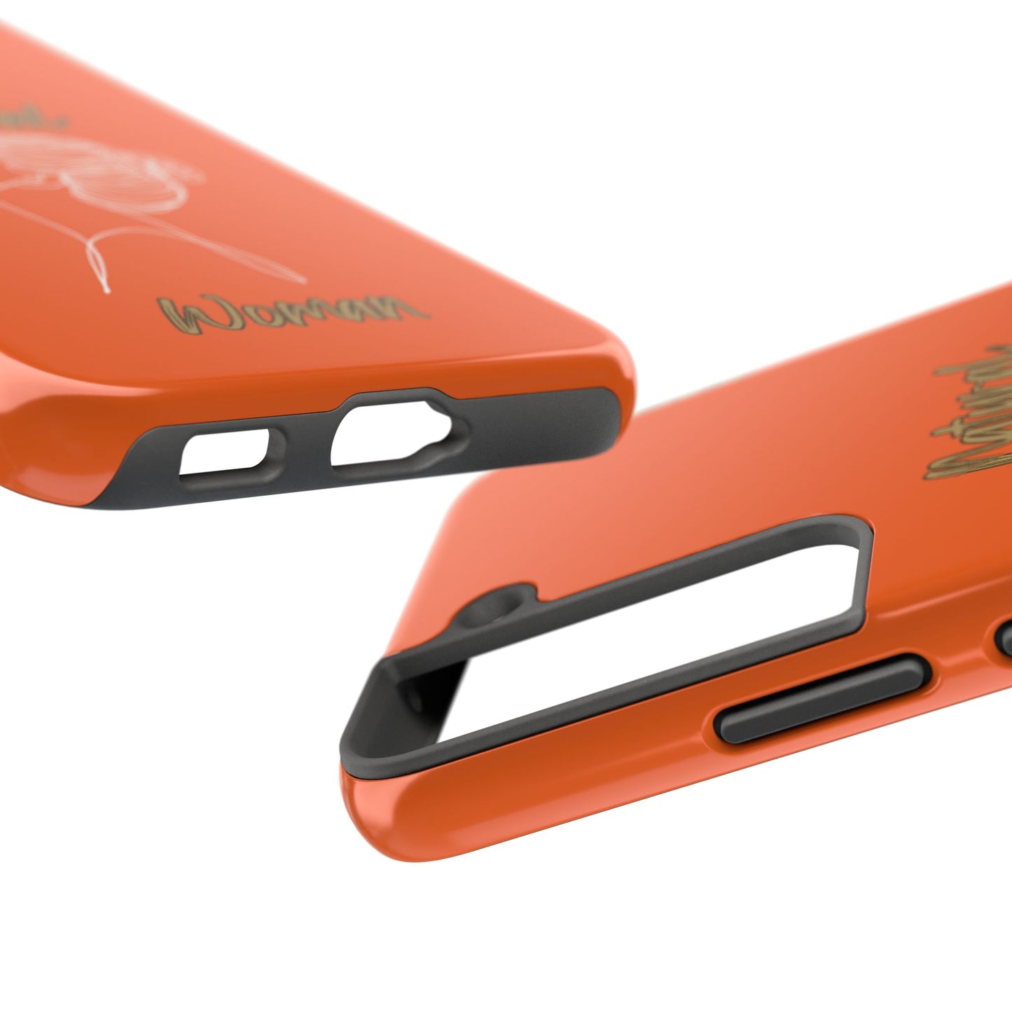 Natural Woman Wet Bun (WL) Tough Phone Cases ORANGE