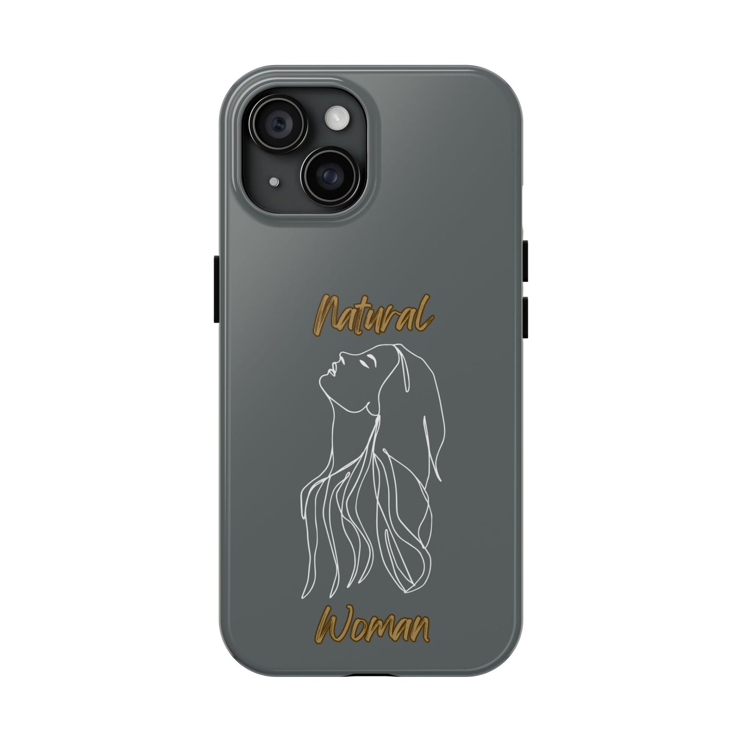 Natural Woman Appreciation (WL)Tough Phone Cases DARK GREY