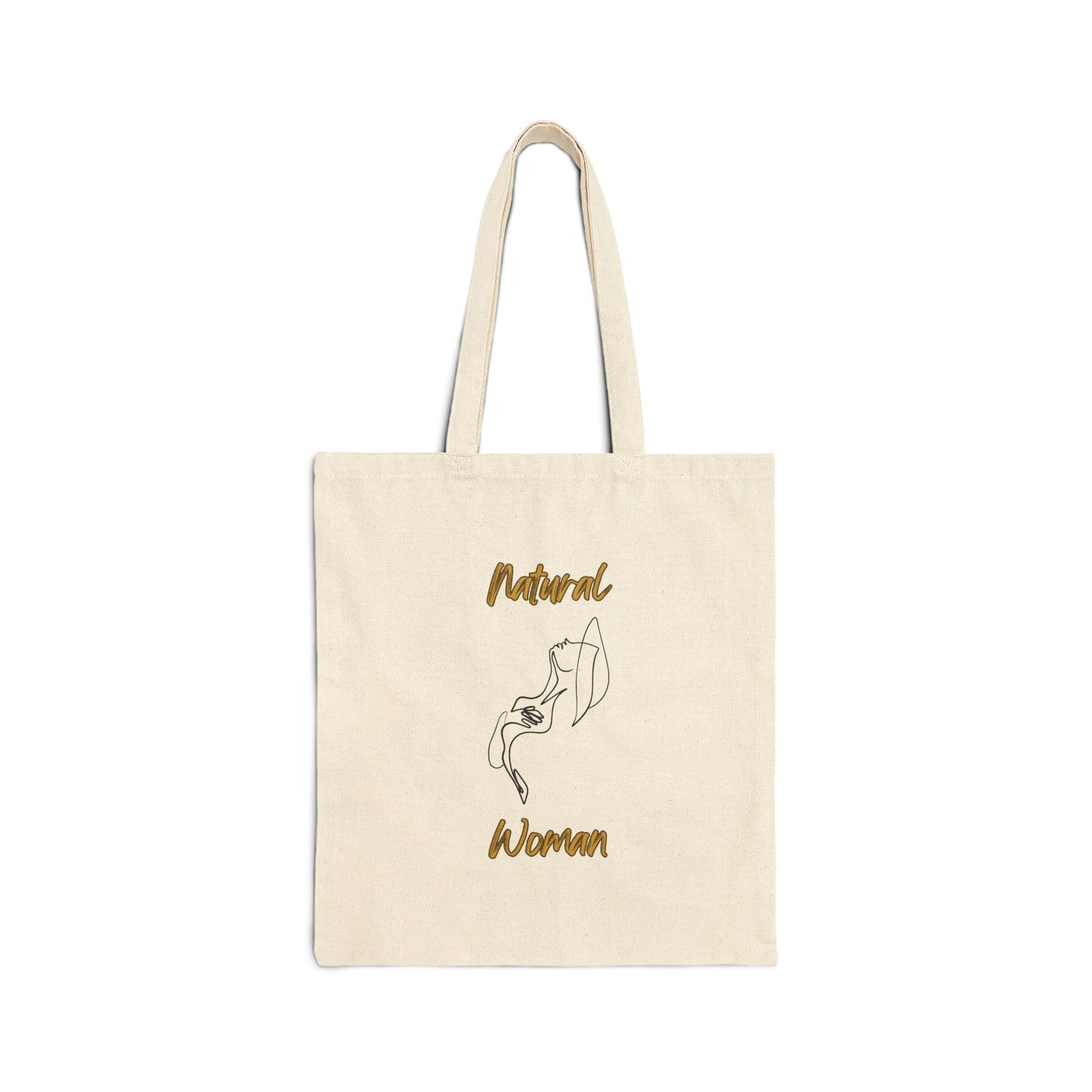 Natural Woman Free (BL) Canvas Tote Bag