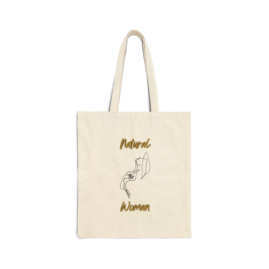 Natural Woman Free (BL) Canvas Tote Bag