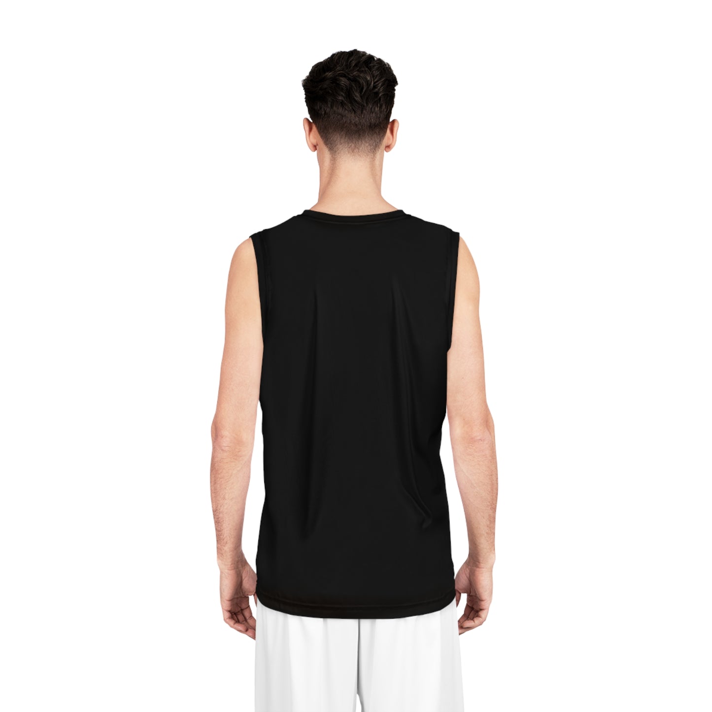 Kingdom Man (Gold) Basketball Jersey BLACK