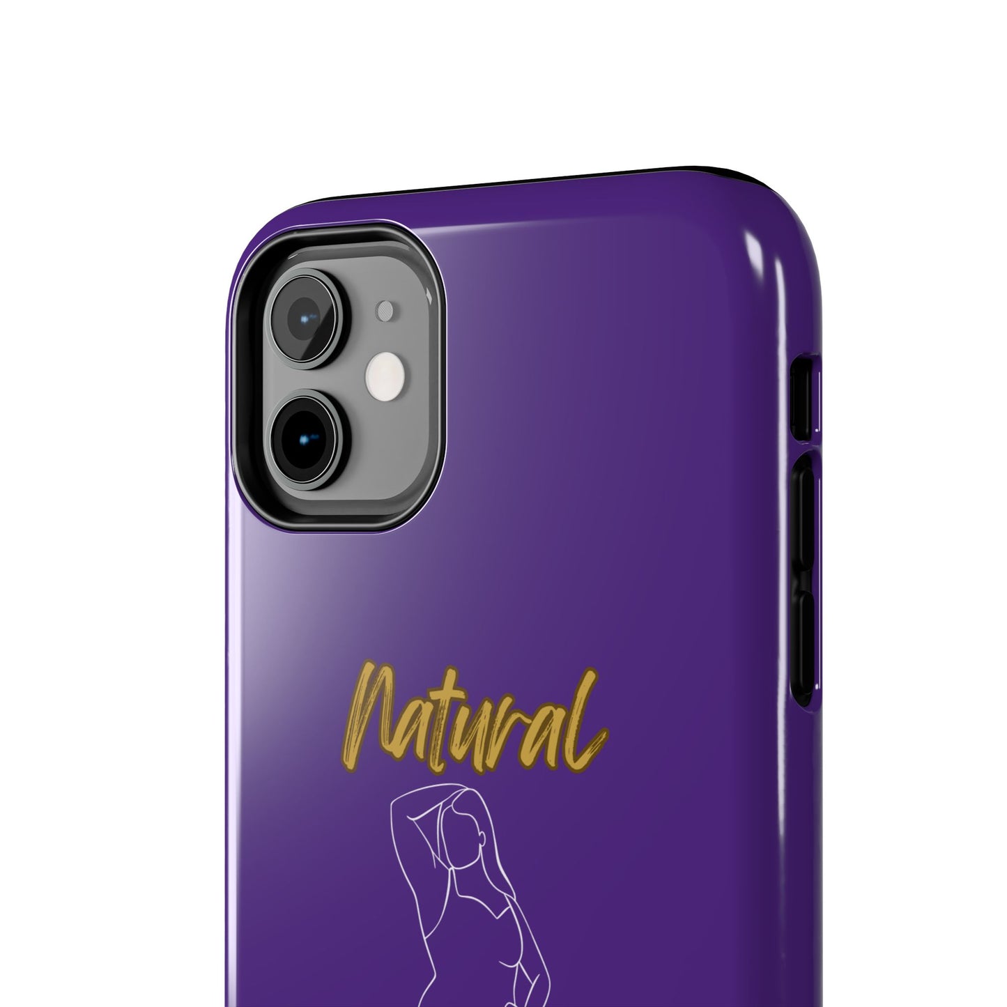 Natural Woman Looking Good (WL)Tough Phone Cases PURPLE