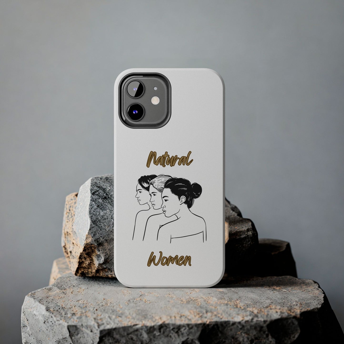 Natural Woman United Friends (BL)Tough Phone Cases WHITE