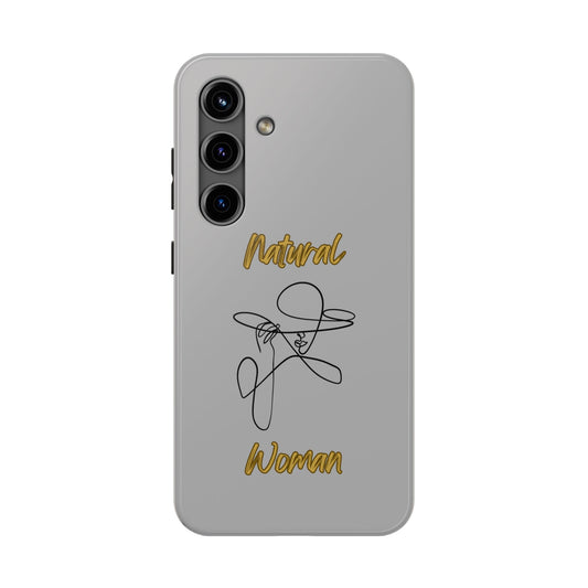 Natural Woman An Original (BL)Tough Phone Cases LIGHT GREY