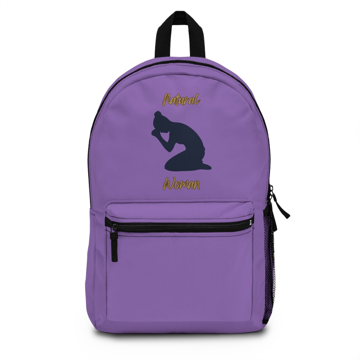 Natural Woman Pray (BL) Backpack LIGHT PURPLE