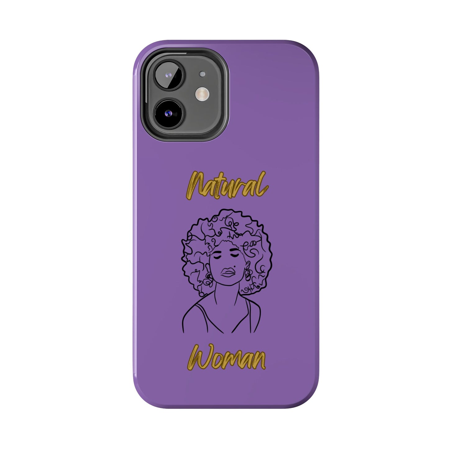 Natural Woman All About Me (BL)Tough Phone Cases LIGHT PURPLE