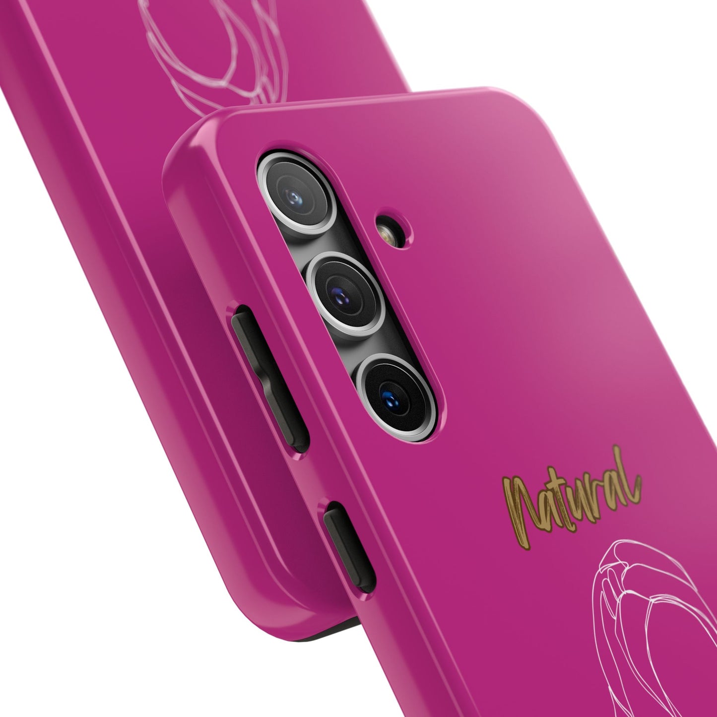 Natural Woman Towel Wrapped (WL)Tough Phone Cases PINK