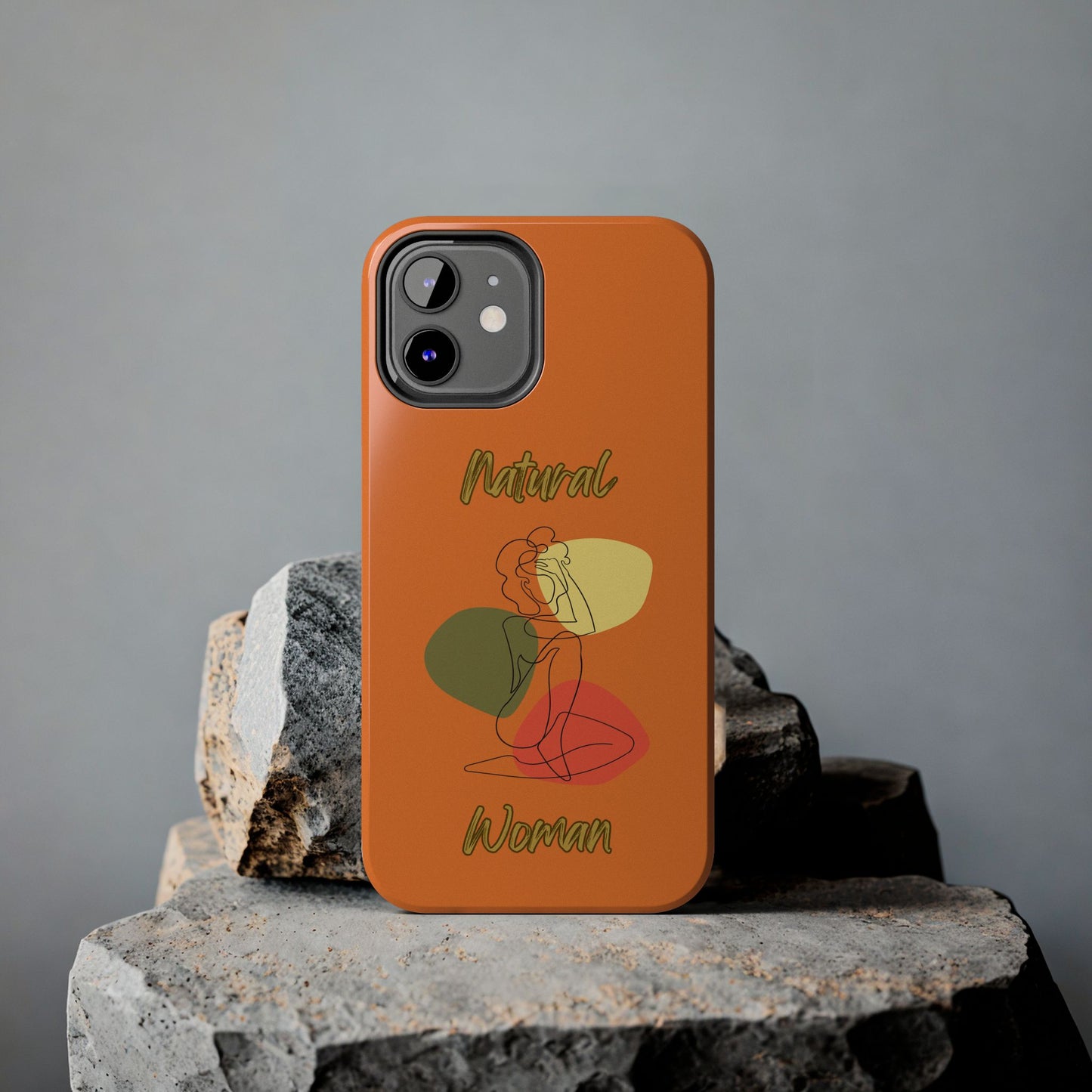 Natural Woman Colorful Pose (BL)Tough Phone Cases CRUSTA
