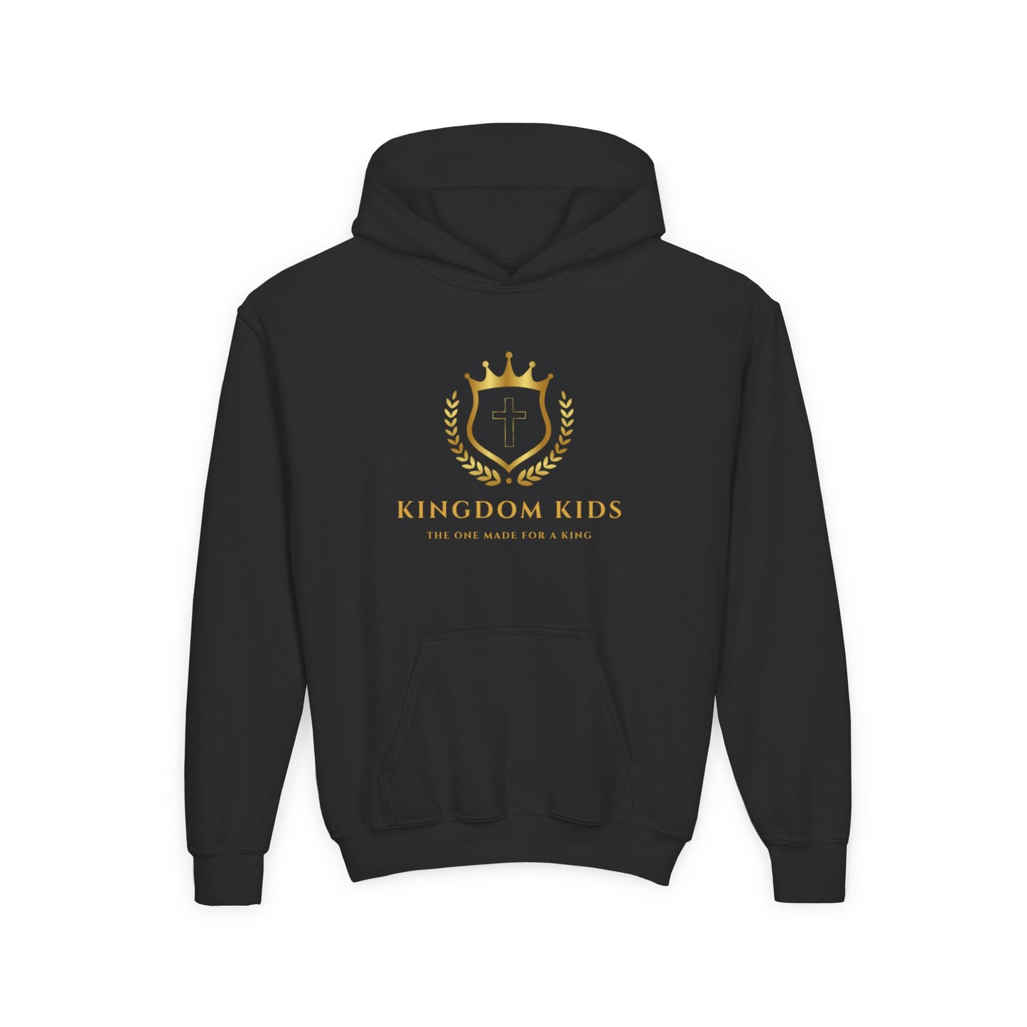 Kingdom Kids Crown Hoodie - Youth Heavy Blend Sweatshirt