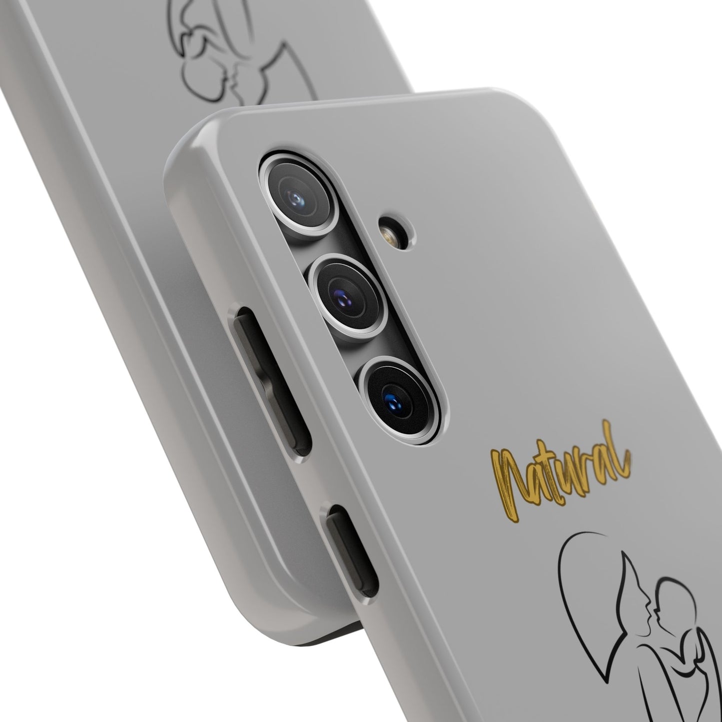 Natural Woman Long Awaited (BL)Tough Phone Cases LIGHT GREY