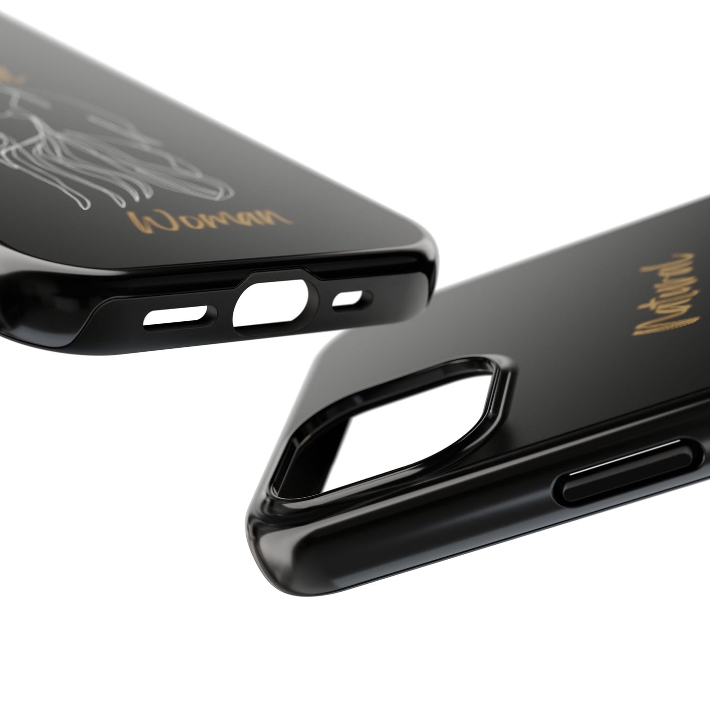 Natural Woman Appreciation (WL)Tough Phone Cases BLACK