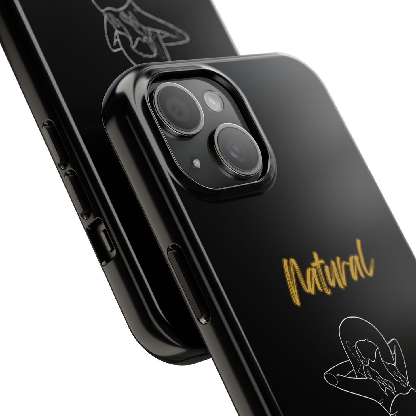 Natural Woman Sun Fun (WL)Tough Phone Cases BLACK