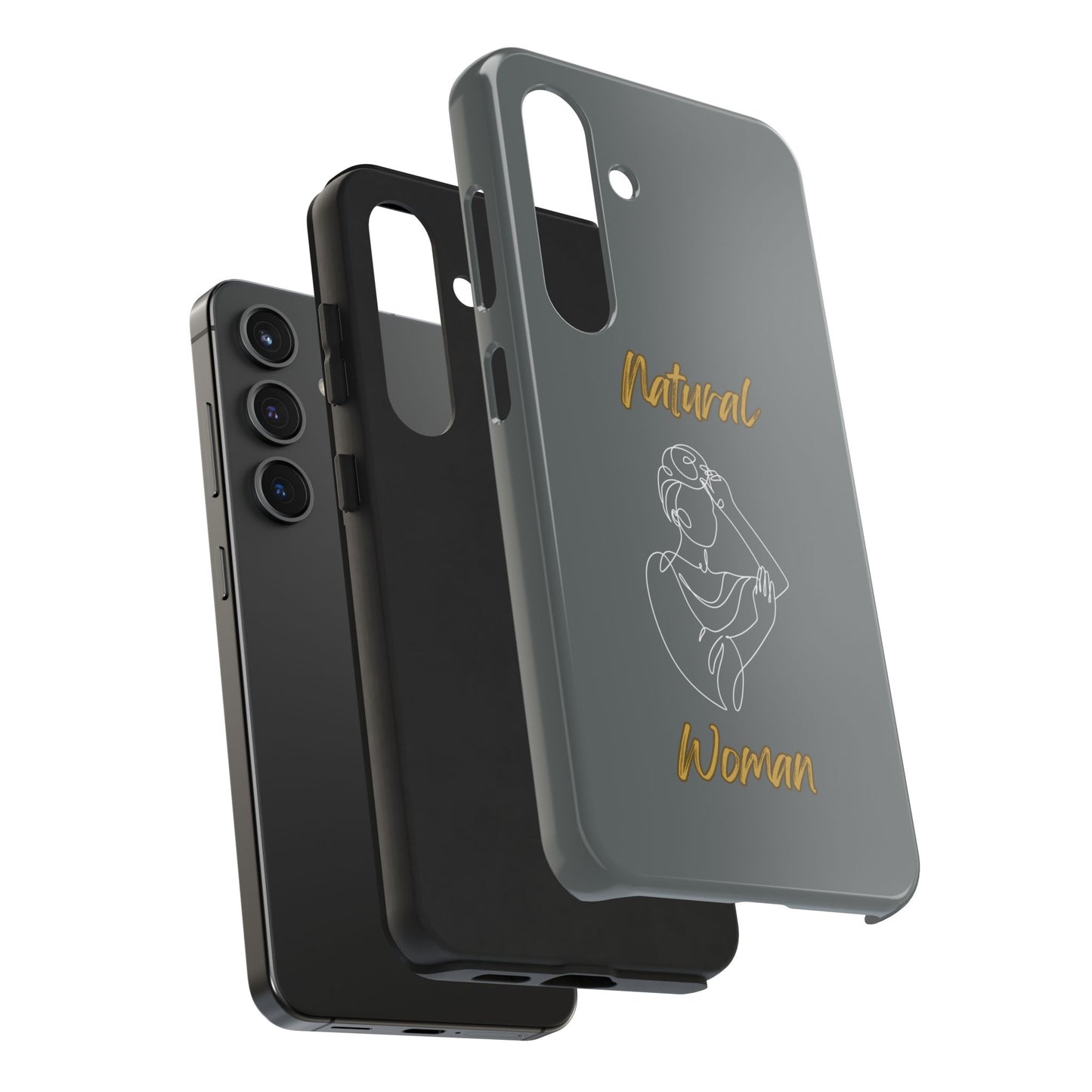 Natural Woman Style (WL)Tough Phone Cases DARK GREY