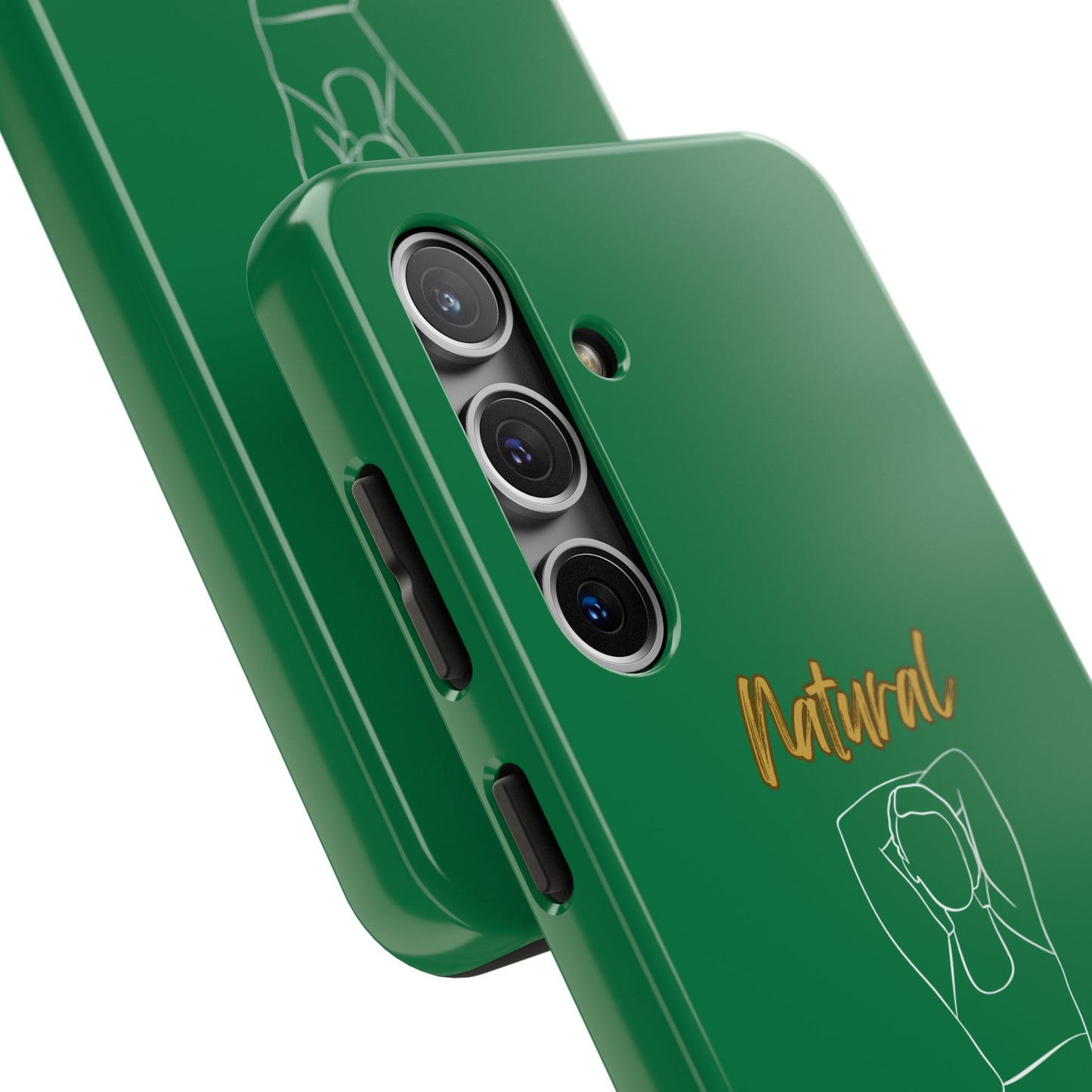 Natural Woman I Love Me (WL)Tough Phone Cases DARK GREEN