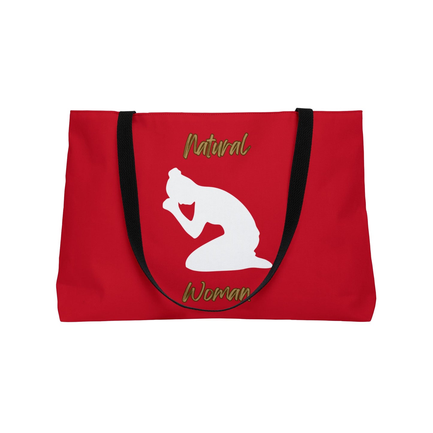 Natural Woman Pray (WL) Weekender Tote Bag DARK RED