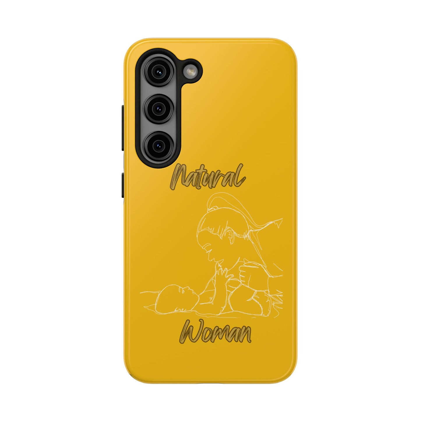 Natural Woman New Life (WL)Tough Phone Cases YELLOW