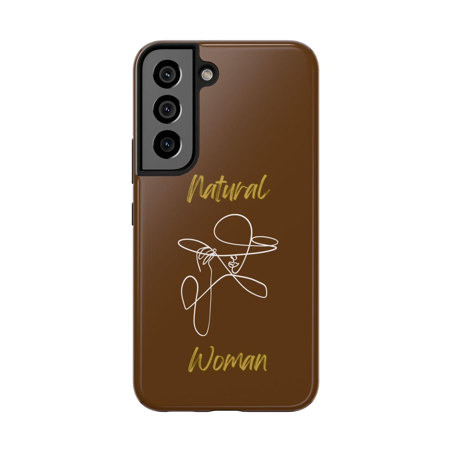 Natural Woman An Original (WL)Tough Phone Cases BROWN