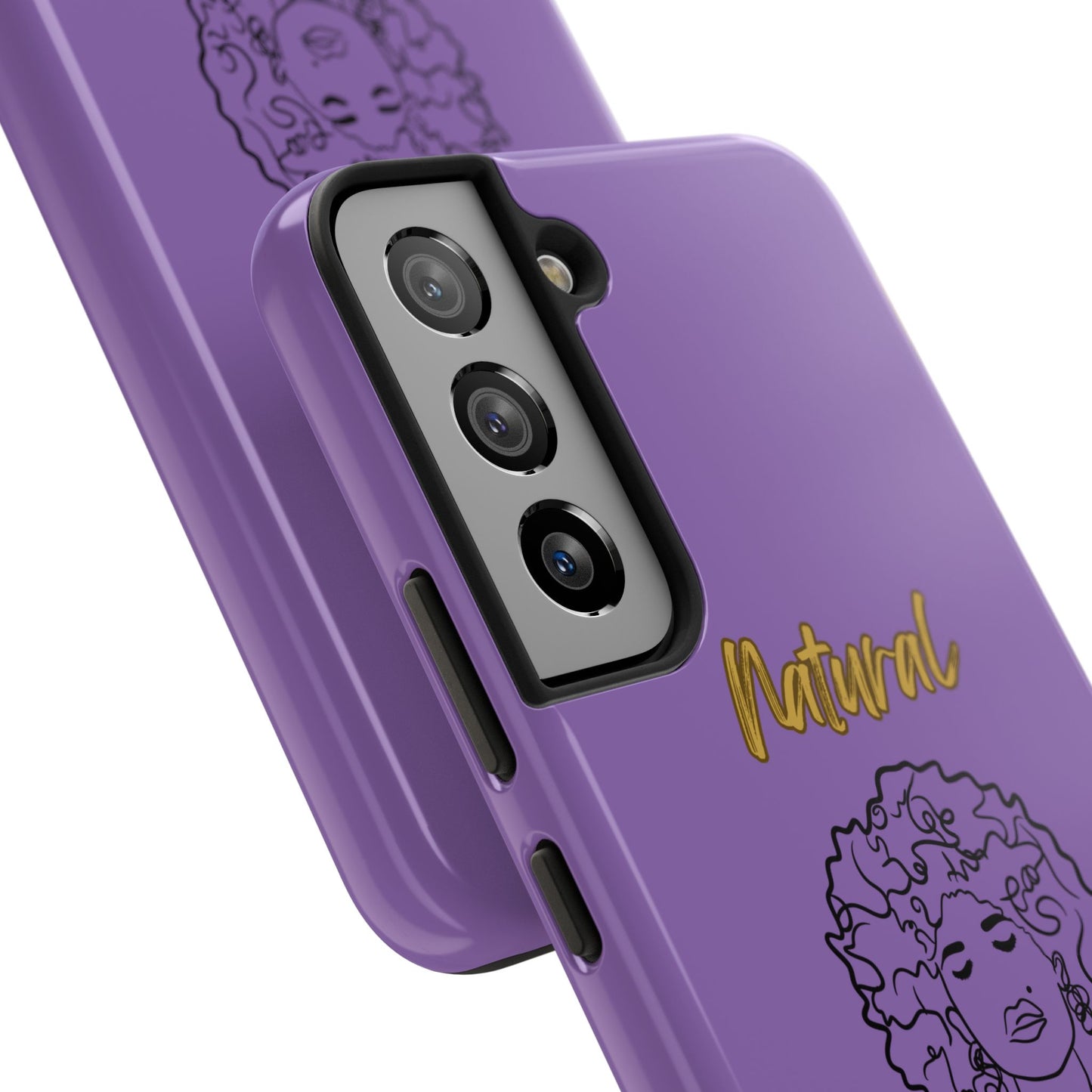 Natural Woman All About Me (BL)Tough Phone Cases LIGHT PURPLE